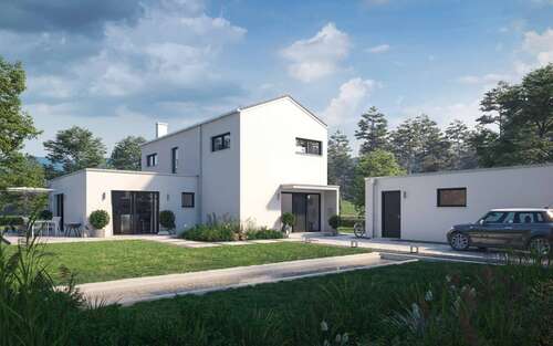 Modernes Einfamilienhaus mit Bauhaus-Charme 1