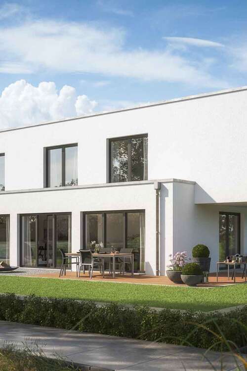 Extravagante Bauhaus-Architektur von MKM Traumhäuser
