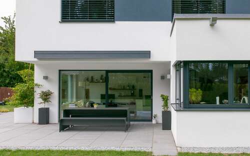 Bauhaus-Architektur mit Flachdach 5