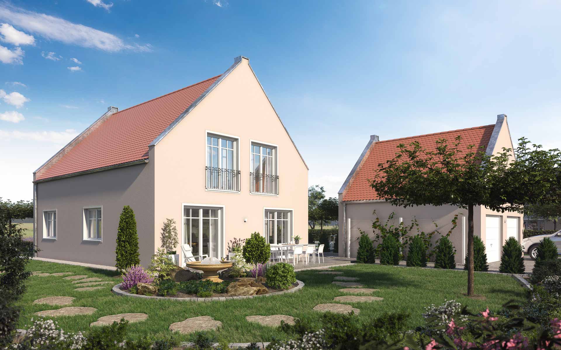 Einfamilienhaus In Moderner Architektur Mkm Traumhauser